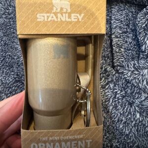 Stanley Gold Mini Keychain/Ornament